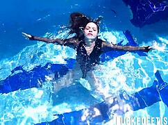 Underwater Jessica Bunny Swimming Pool