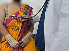 Doctor Conducts Thorough Examination of Telugu Aunty's Breasts