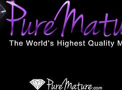 pure mature blonde milf rides young 18+ stud to deep creampie finish