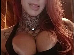 Redhead's pink tits make me so damn horny online