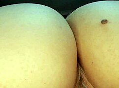 oops close up fingering my wet pink pussy with lipstick vibrator solo