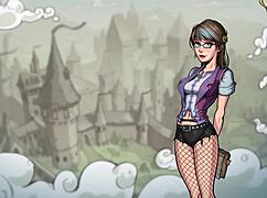 Visual novel gameplay explores innocent witches 4 student or principal