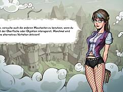 Visual novel gameplay explores innocent witches 4 student or principal