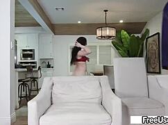 What If Tied Mia Moore Begs For Cock In Bedroom?