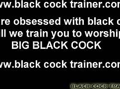 take my big black monster cock deep in your virgin ass now