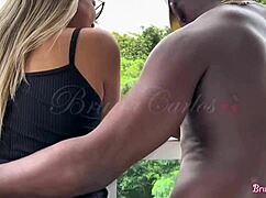 blue-eyed blonde's tight pussy wrecked by jefao's huge black cock