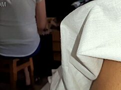 What if teacher catches us fingering panties and masturbating during homework check?