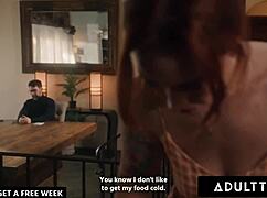 Hubby dominates as siri dahl and ana foxxx lick ass in rough 3some?