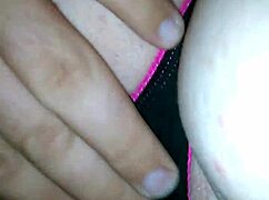 he spreads her tight teen ass cheeks wide while eating that juicy pussy from behind