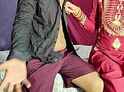 Desi indian wife bends for brutal first-time anal pounding and cum