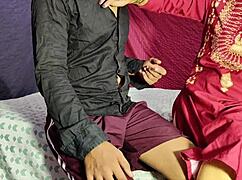 Desi indian wife bends for brutal first-time anal pounding and cum