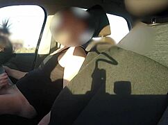 stranger spies wife slurping stranger cock in school parking car