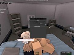 yo blonde roblox cat girl goes wild fucking blondie's huge cock nonstop