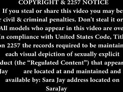 Famous Pornstar Sara Jay Bursts with Desire Shaking Huge Ass in See-Through Lingerie