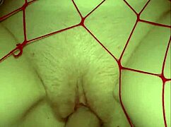 Soft Petite Redhead's Tight Pussy Swallows Monster Dildo Deep in Bedroom Close-Up