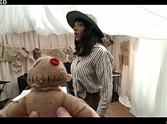 What happens when Little Puck hands over her voodoo fuck doll control?