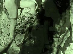 secret vintage mermaids reveal hairy pussies and natural tits in retro fantasy