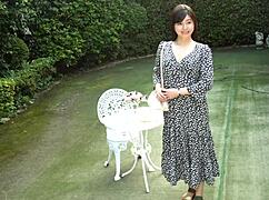 kuribayashi aiko films her first housewife confession