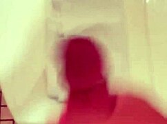 japanese amateur strokes cock furiously then shoots massive load