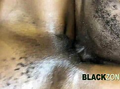 son's fingers hike beautiful maid's gown from behind