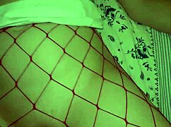 Soft Petite Redhead's Tight Pussy Swallows Monster Dildo Deep in Bedroom Close-Up