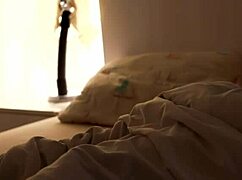 Stepsister's Passionate Ride Ends with Steamy Condom Cum Fill