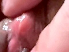 so this amateur asian milf's shaved pussy looks pink 132 days post virginity loss up close