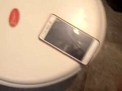 cum blasts everywhere for this black dick lover