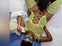 safada squirts hard in my mouth during carnaval closeup pussy licking