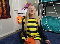 Step sis kallie taylor begs bros candy cock for wet pussy pounding