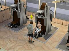sims' gym fuck ignites overwhelming lust and desire