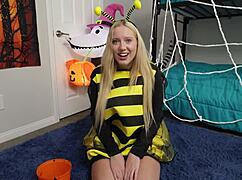 Step sis kallie taylor begs bros candy cock for wet pussy pounding