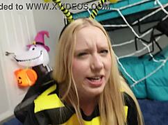 Step sis kallie taylor begs bros candy cock for wet pussy pounding