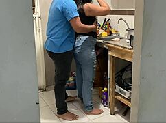 why does your friend bend me over in the kitchen shoving cock in my vagina like his sex toy?