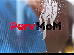 stepmom teaches love lessons with pussy licking till stepson creampies her