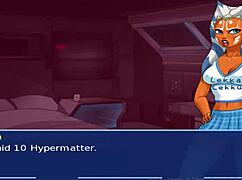 Star Wars BDSM Game Maledom Masters Train Orange Slut Boobs and Whore Tits