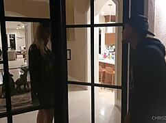night at the mansion i rip marika milani's lingerie and fuck her petite body doggystyle cum in mouth