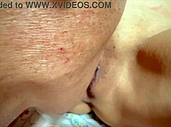 Amateur Asian milf licks shaved pink pussy 265 days post virginity loss