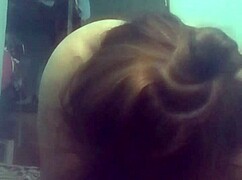 Vaquerita de frente! chupada tras chupada en sus tetas!