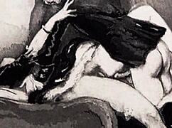 wanna see vintage hairy beaver erotic art close up