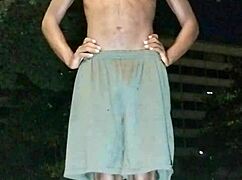 wanna see this cute brunette gym girl pick up her daddy's big black cock?