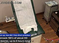 tampa uni entrance exam by nurse katie cummings - spreading latex-gloved pussy for patient approval?