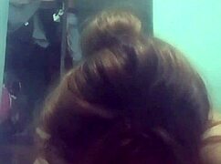 Vaquerita de frente! chupada tras chupada en sus tetas!