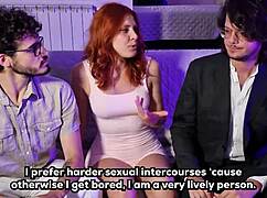 first casting interview turns into dirty fmm threesome with rough spit riding