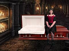 Granny Peggy Sue Deepthroats And Swallows Every Vampiric Cum Load