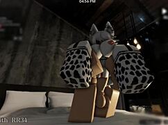 pounding cute follower's ass doggystyle in cow costume! part 2