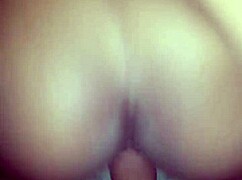 Light-Skinned Cock Stretches Ebony's Massive Ass Deep