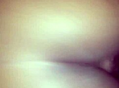 Light-Skinned Cock Stretches Ebony's Massive Ass Deep