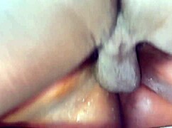 Solo girl moans rough as machine fucks her wide-open ass and pussy