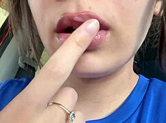 my latina lover spits in mouth while tongue fucks my ass fetish